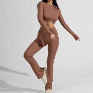 Buff Bunny Ribbed Set